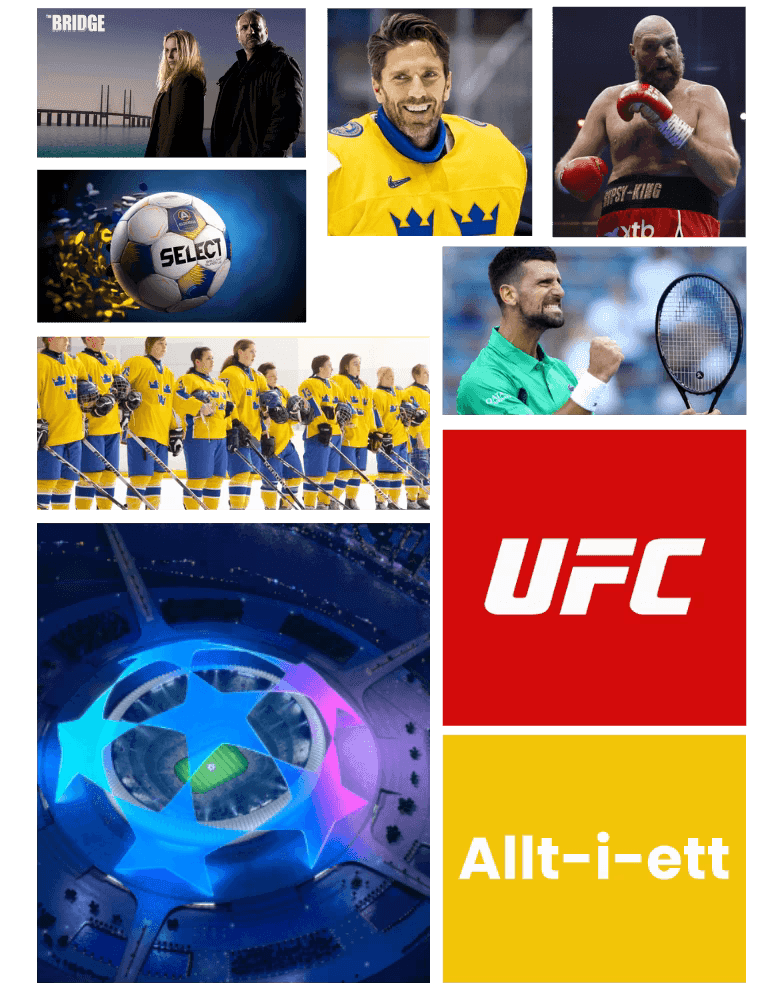 Allt i ett med sport och underhållning för Nordic IPTV i Sverige